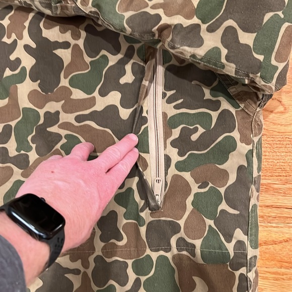 Vintage Woolrich Camo Men's Hunting Zipper Jacket Large USA - Picture 8 of 8